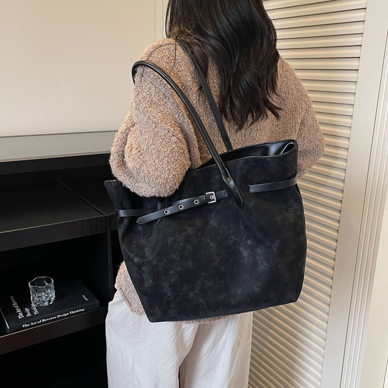 SAC CABAS RÉTRO GRANDE CAPACITÉ